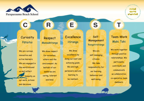 SChool Values CREST Curiosity Respect Excellence Self-management Teamwork